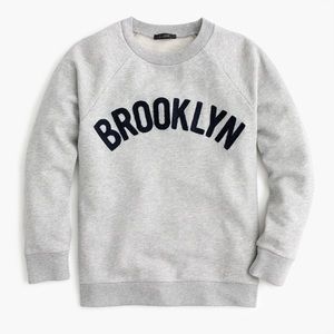 "Brooklyn" pullover sweatshirt